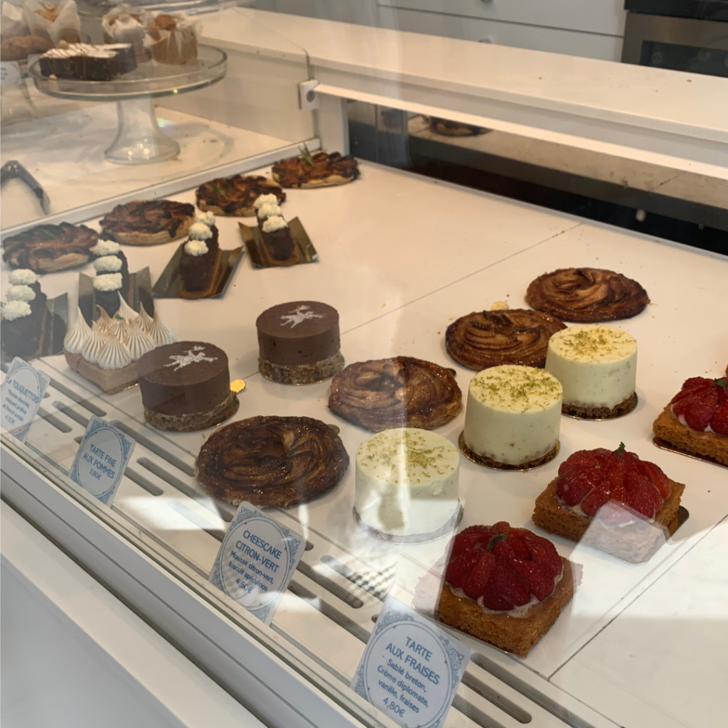 opaline pâtisserie vitrine